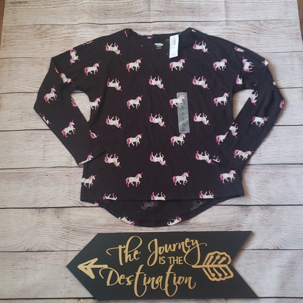 NWT Old navy horse top | size  10/12